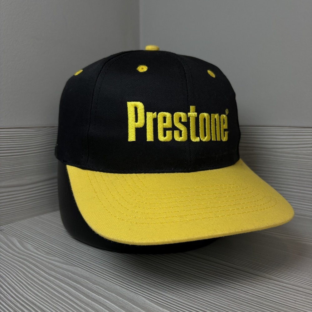 Vintage 90's Prestone Antifreeze Coolant Hat Automobile Cap Snapback Adjustable